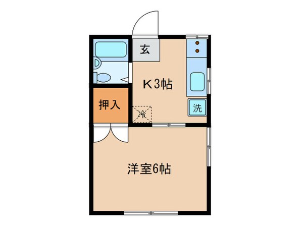 コーポ前田の物件間取画像